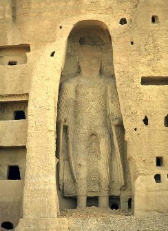 Le grandi statue di Buddha distrutte dai Talebani, ph. S. Trippodo